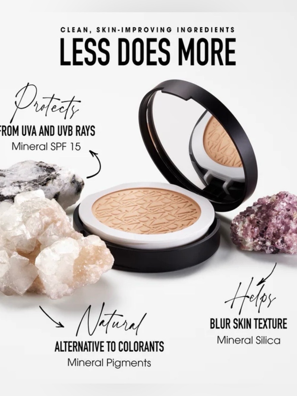 bareMinerals ORIGINAL PRESSED POWDER FOUNDATION MINERAL SPF15 in Soft Medium 9g - Picture 8 of 8